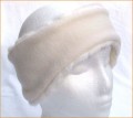 Cream Faux Fur Lined Shaped Headband