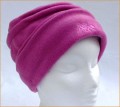 Rasberry Fleece Ruched Hat