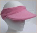 Pink Fleece Visor