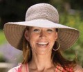  Brown Sydney Diva UPF50+ Sun Hat