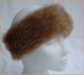 Light Brown Faux Fur Headband