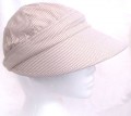 Camel Cotton Candy Stripe Sun Hat & Visor (Med & Large Only)