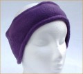 Purple Fleece Shaped Headband