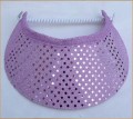 Lilac Sequin Flexi Visor